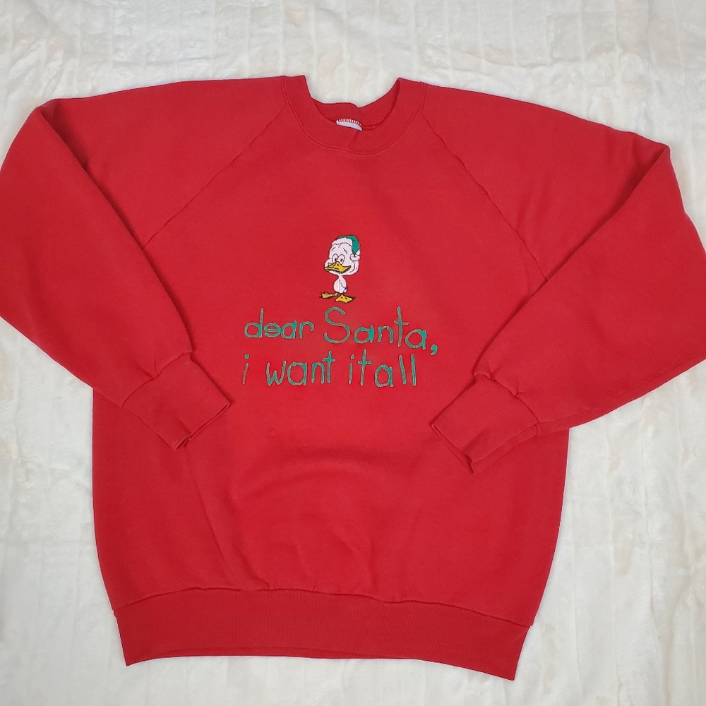 Vintage Fruit of the Loom Sweater Size Large